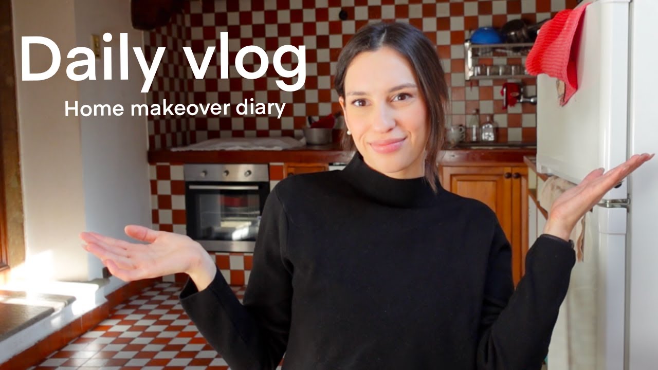 Diario di una ventenne che deve sistemare casa | makeover home diary daily vlog 🪴