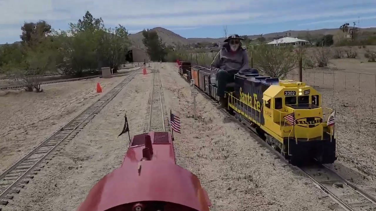 Sagebrush Short Lines 2022 spring meet in Ridgecrest, California