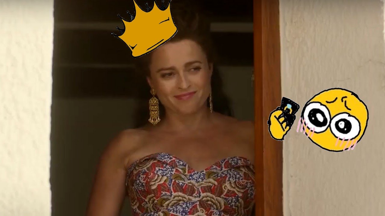 princess margaret (helena bonham carter) - golden | the crown