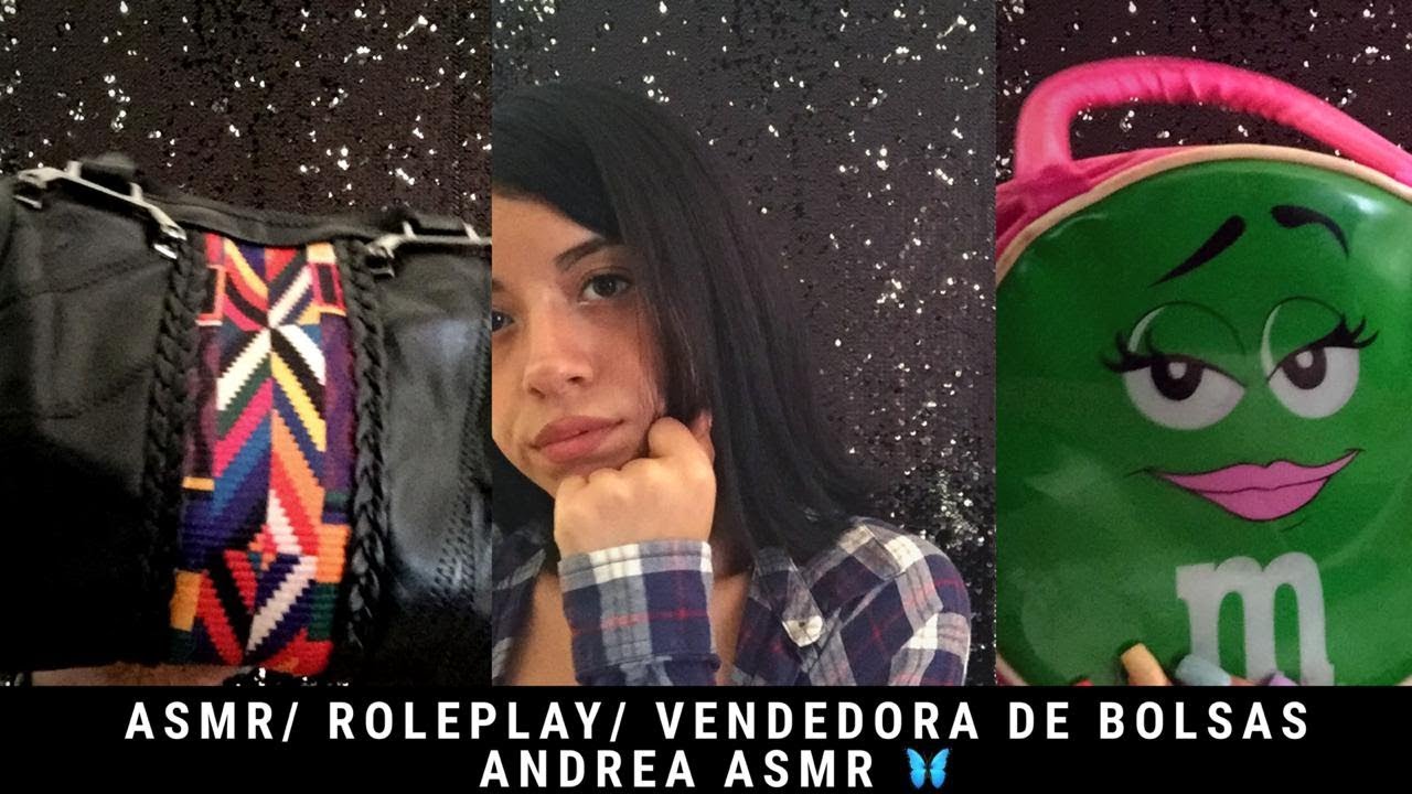 ASMR/ ROLEPLAY/ VENDEDORA DE BOLSAS/ Relajante/ Andrea ASMR 🦋
