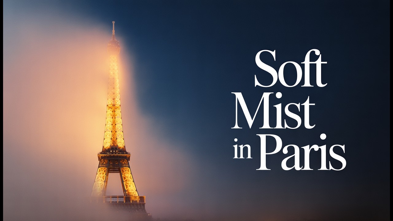 Soft Mist in Paris | A Calm Bedtime Travel Story for Sleep