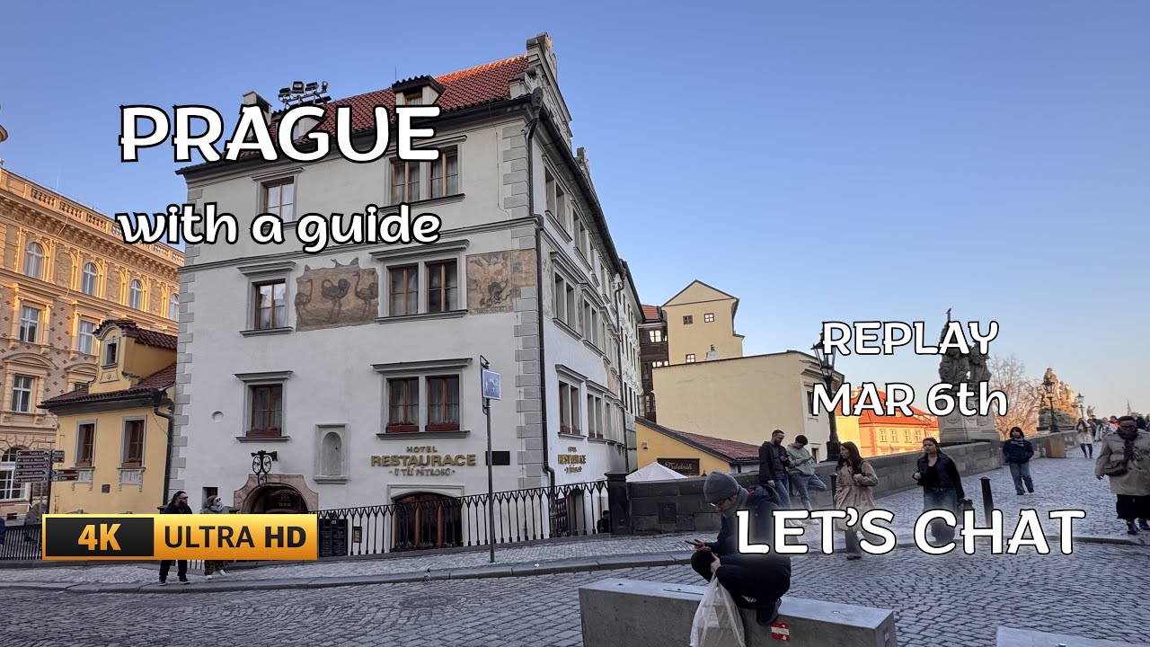 Unexpected Discoveries near Prague Castle ✨ | Live Walk Replay & Chat 💭#prague #castle#livewalk