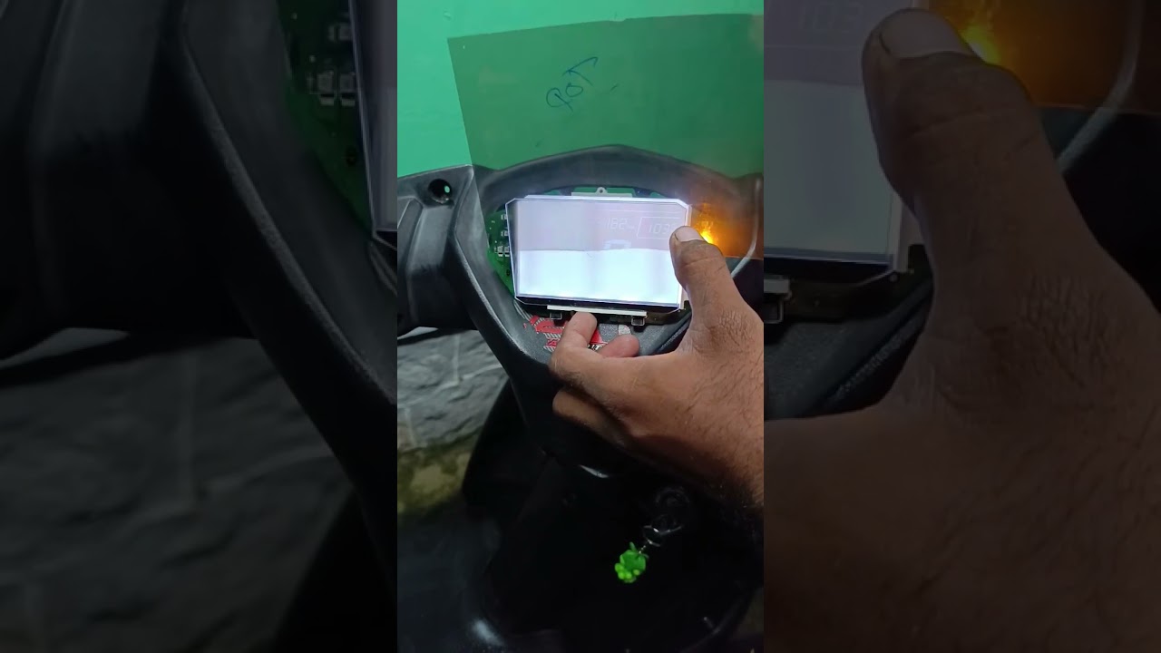 n torq scooter speedometer polarizing paper changing