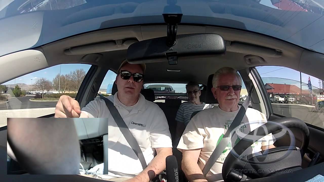 Wayne Gerdes and Toyota Present Prius Ride along - Winner of Toyota Hybrid Race