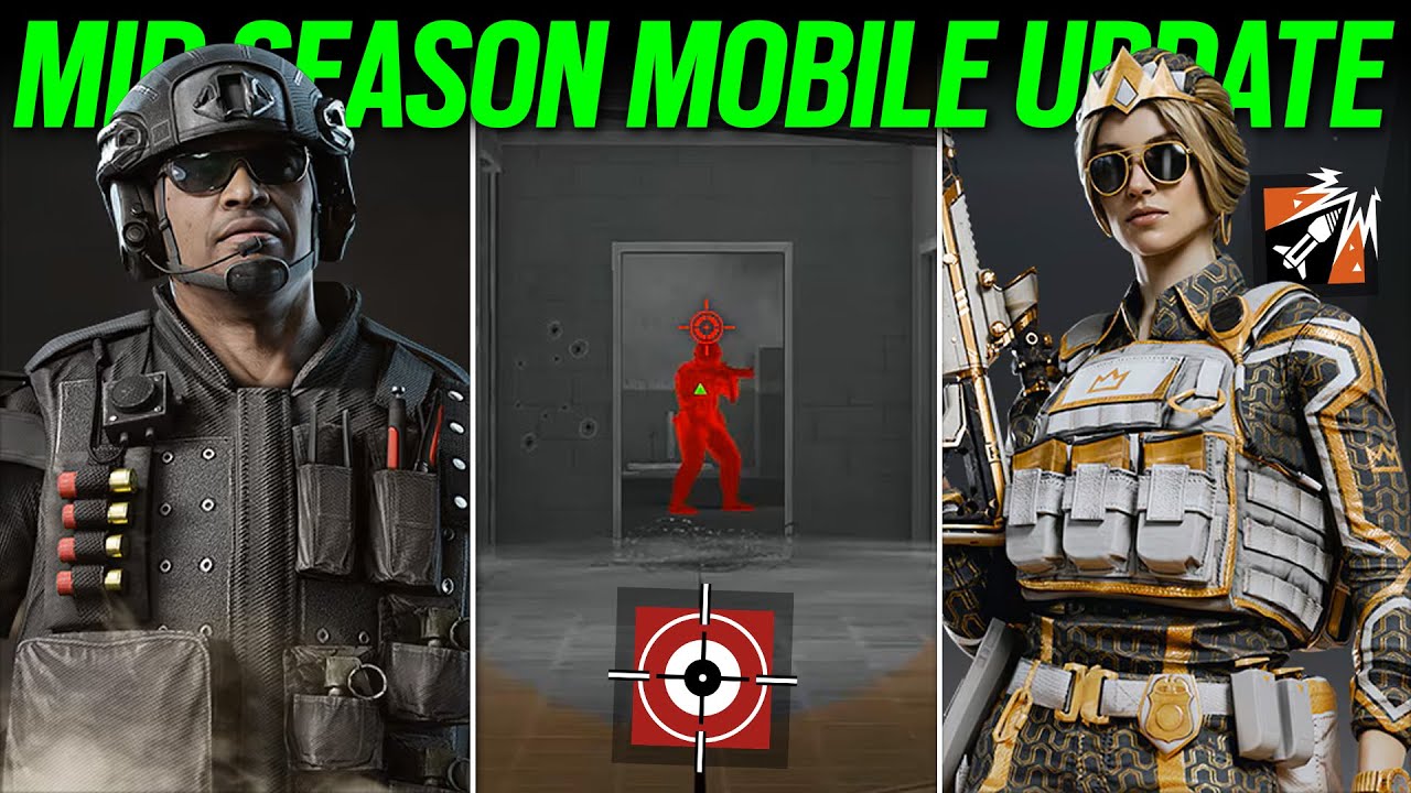 Обновление Rainbow Six Mobile в середине сезона - 6News