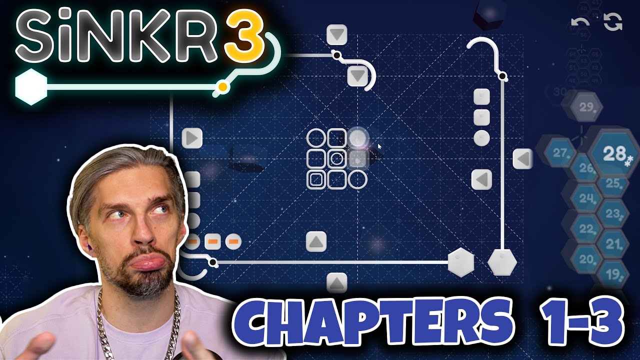Stages 1-28 (Chapters 1-3) Guide and Solutions [SiNKR 3] Walkthrough