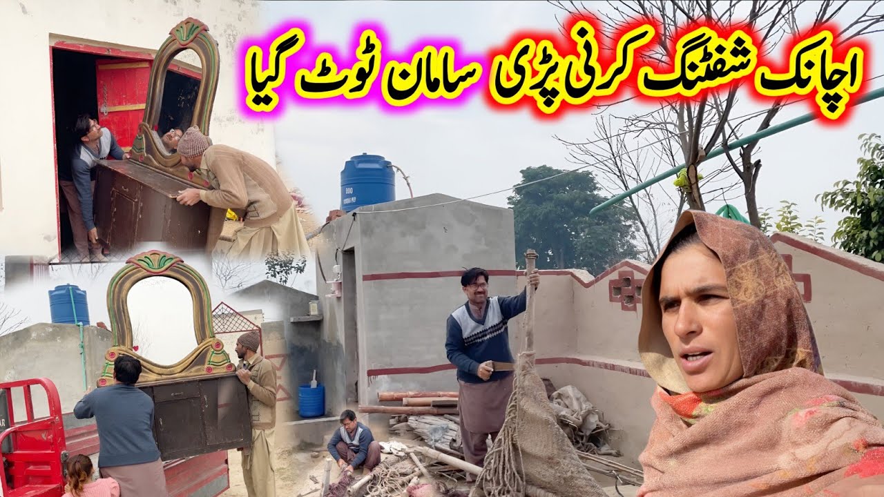 Suddenly had to shift, all the equipment broke 😰/There is also good news🤗 / Safdar Village Living