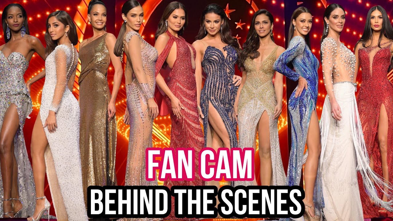 TOP 10 EVENING GOWN COMPETITION/ MISS UNIVERSE 2020 / FAN CAM / MY CAM & BEHIND THE SCENES