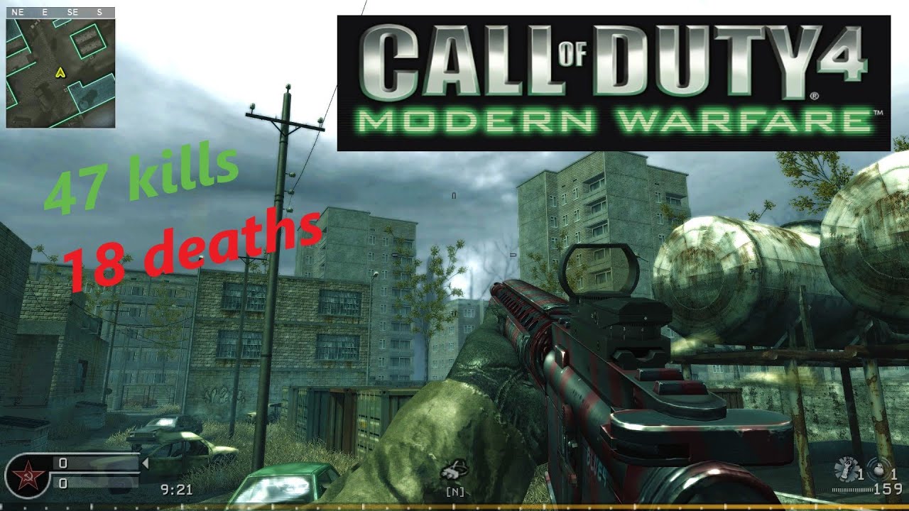 Call of Duty 4 Modern Warfare - Multiplayer M16 Gameplay (2022) PC