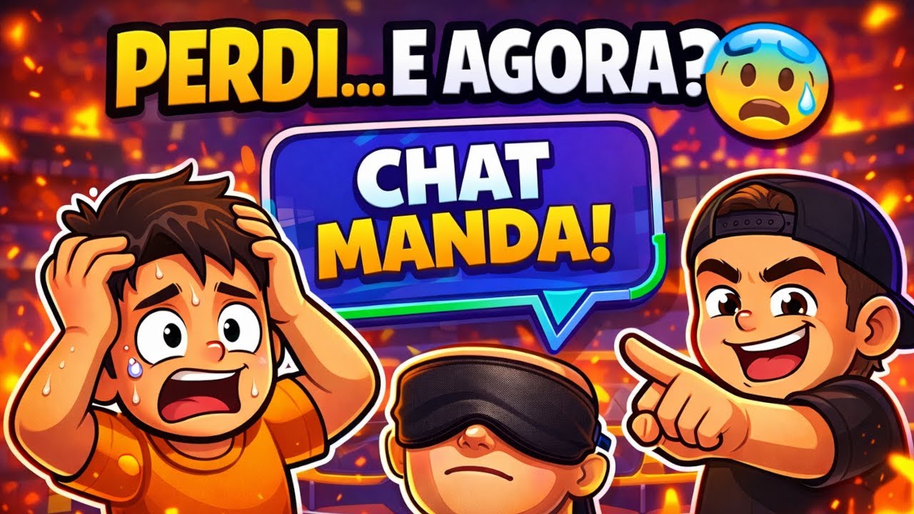 SE EU PERDER, FAÇO O QUE O CHAT MANDAR 😰🔥