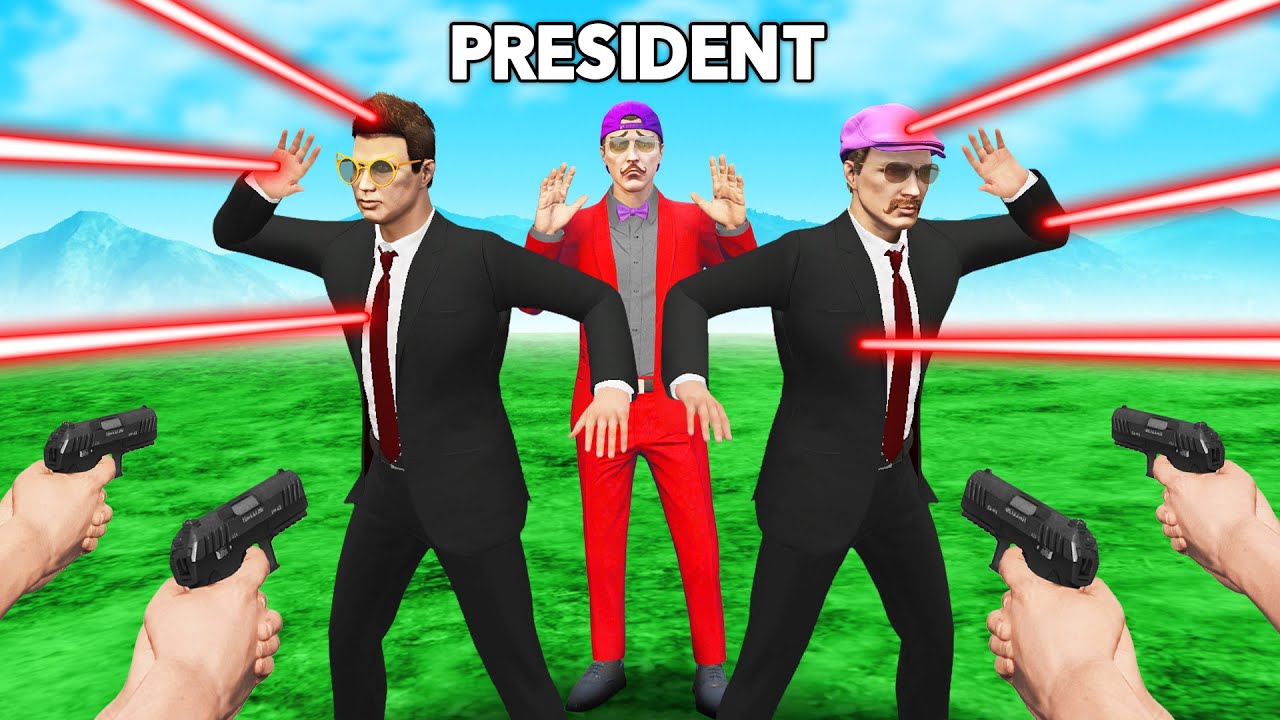 Protect the PRESIDENT in GTA 5...