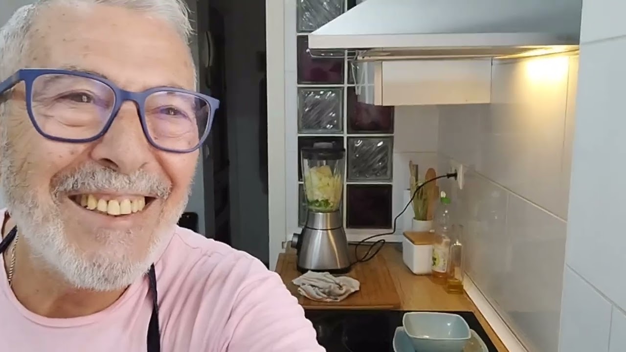 gazpacho de melón , delicioso y rápido de hacer