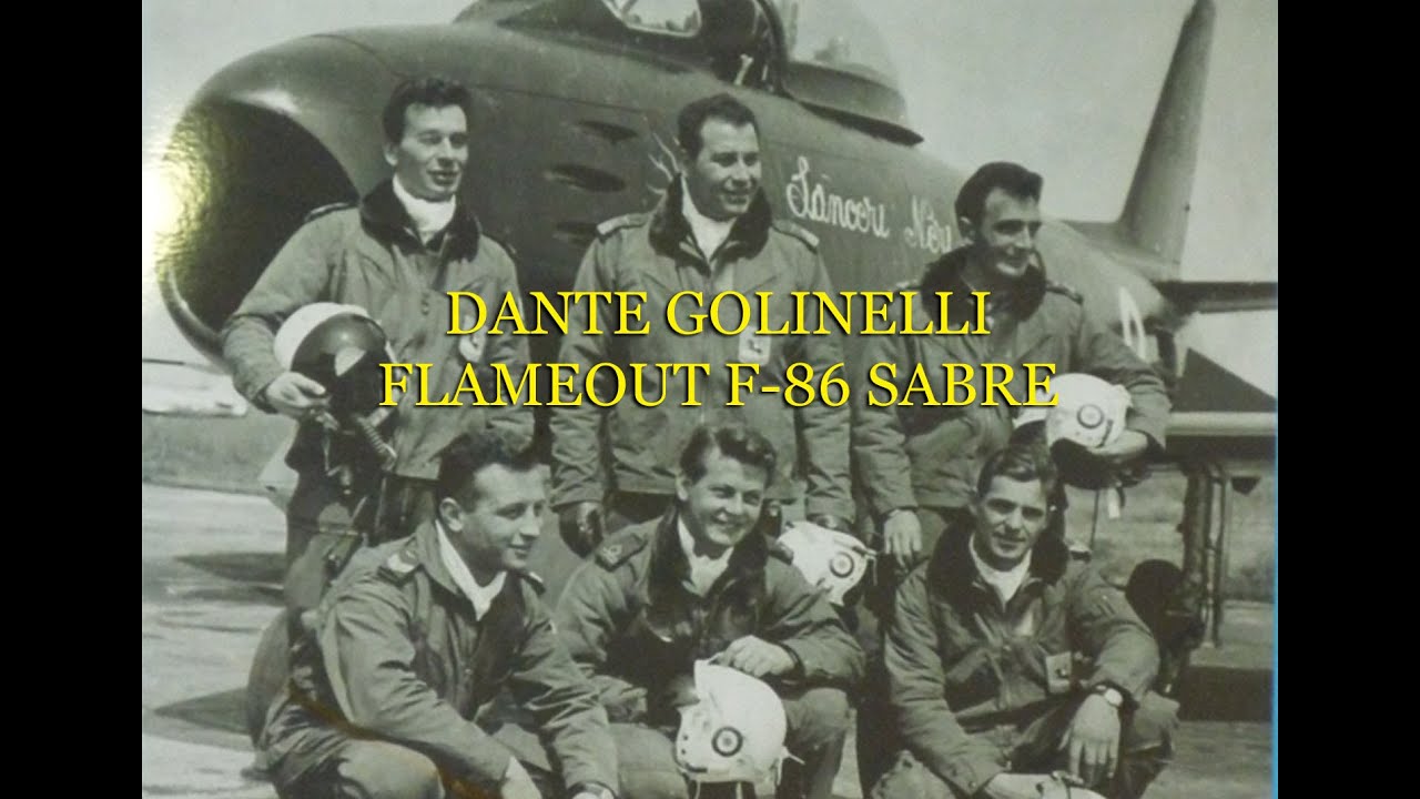 FLAMEOUT F-86 SABRE Testimonianza Dante Golinelli