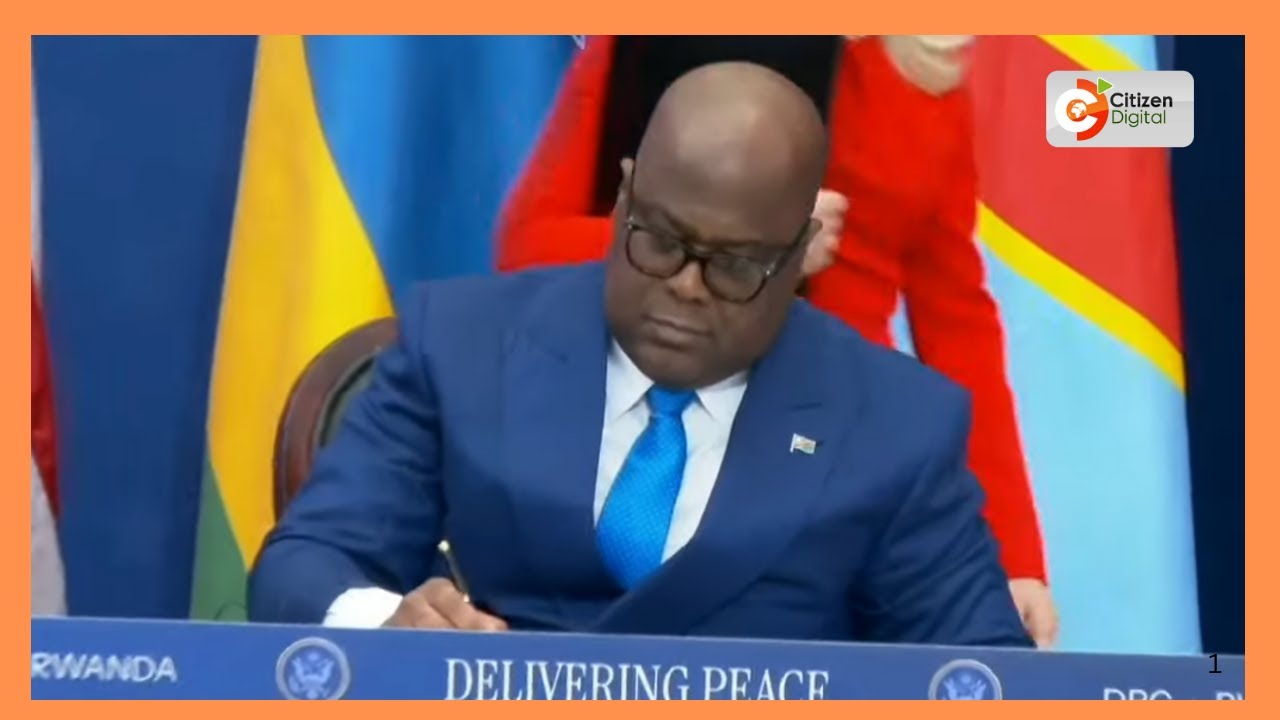 Tshisekedi accuses Kagame of violating U.S-led peace deal