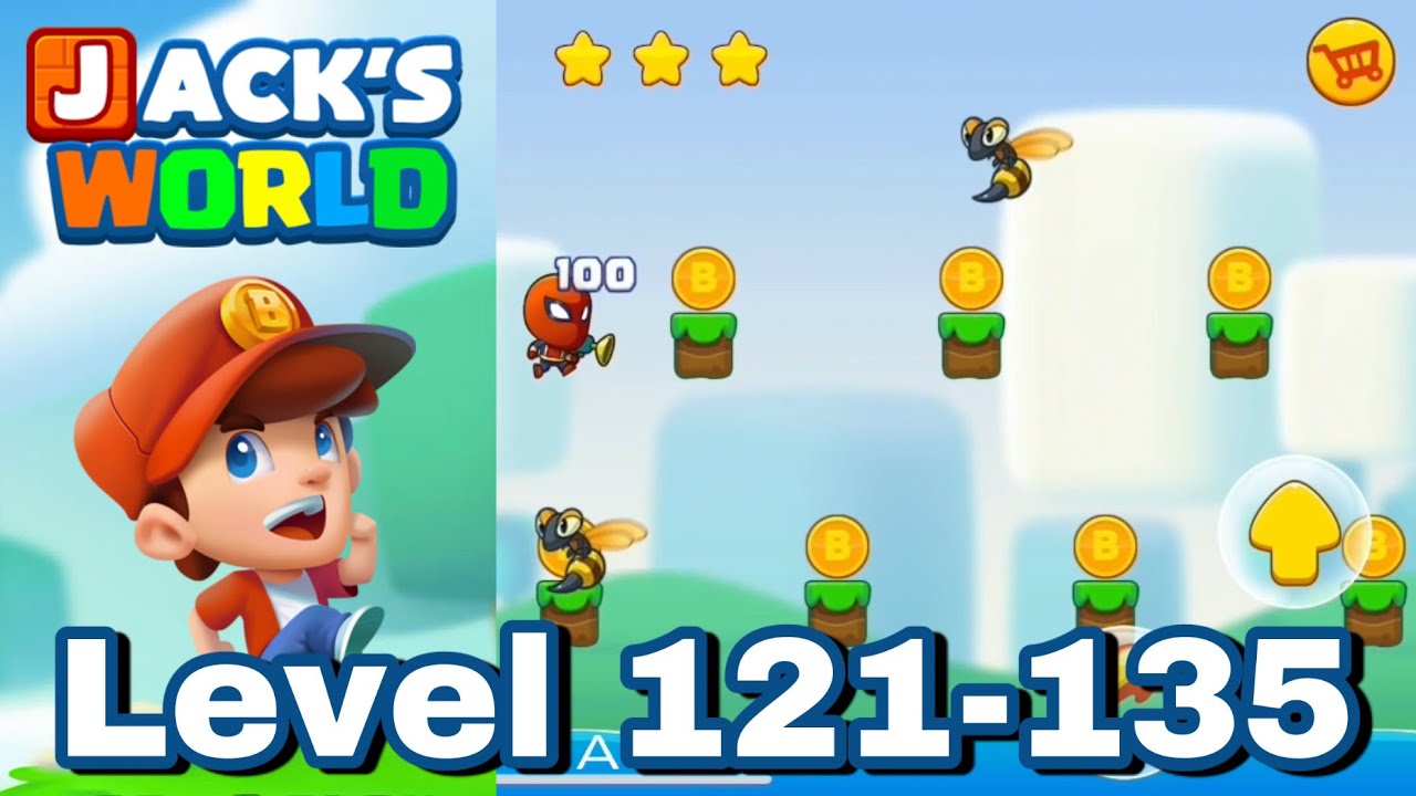 Alin | Jack’s World | Level 121-135 | All Stars ⭐⭐⭐