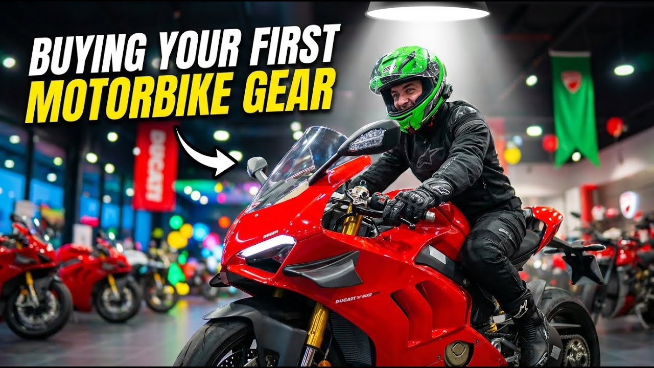 Buying Your First Motorcycle Gear