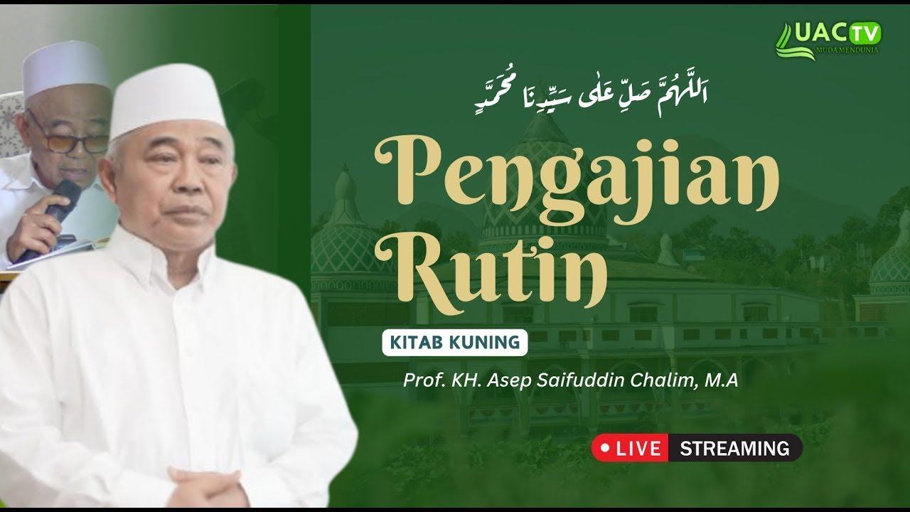 🔴 (LIVE ) NGAJI KITAB Bersama Prof. Dr. KH Asep Saifuddin Chalim, M.A | Selasa, 10 Februari 2026