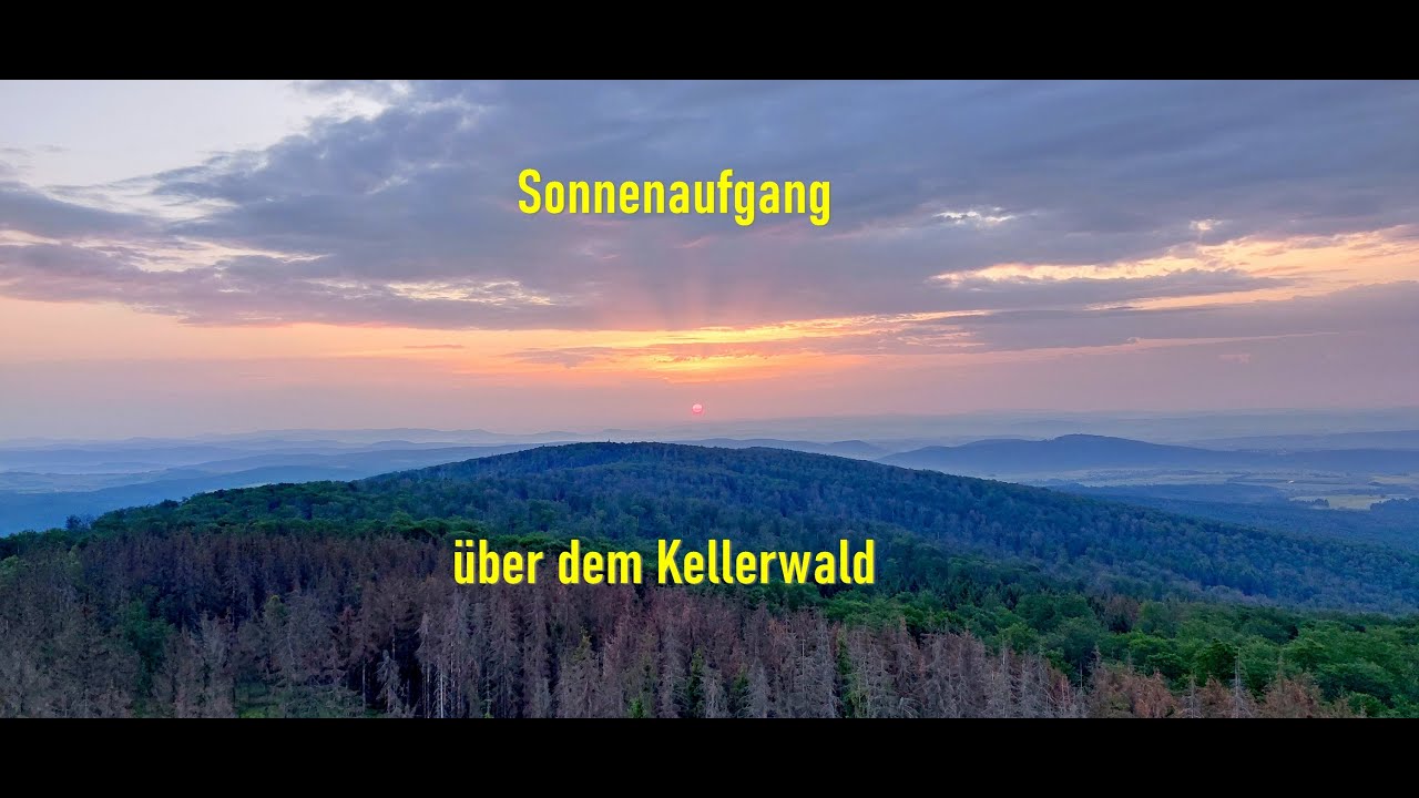 Tour zum Kellerwaldturm mit Übernachtung Sonnenunter- und Aufgang und kochen auf dem Hobo-Kocher