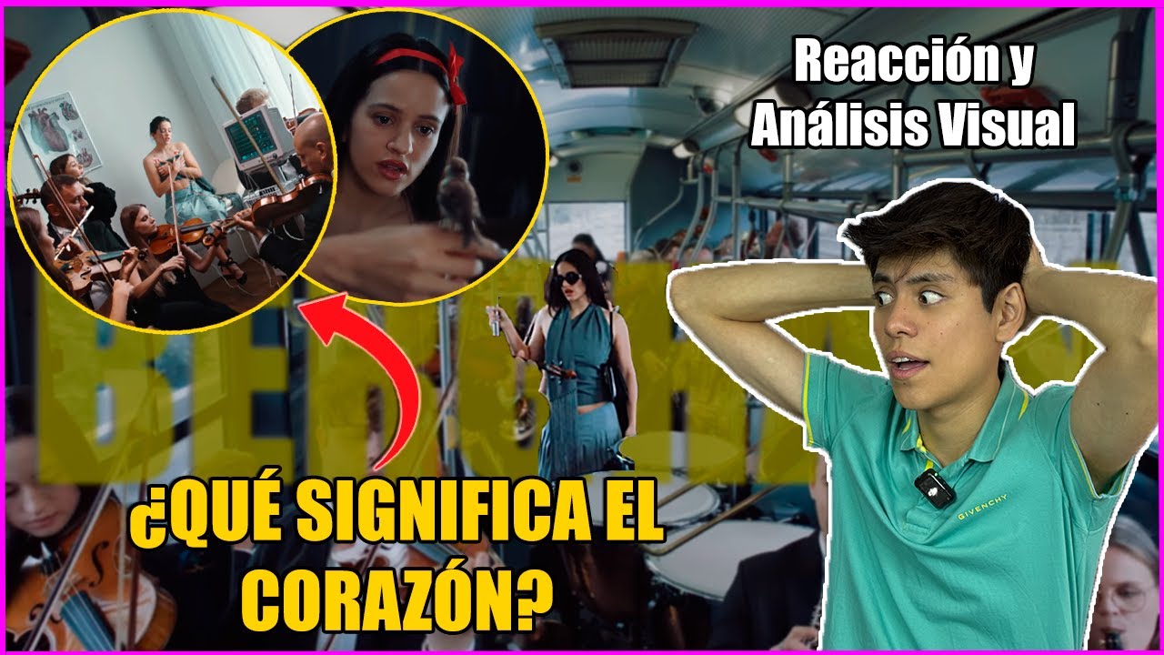 🎭Reacciono a BERGHAIN de ROSALÍA, techno y oscuridad | Explicación y análisis visual | Kevin Venegas