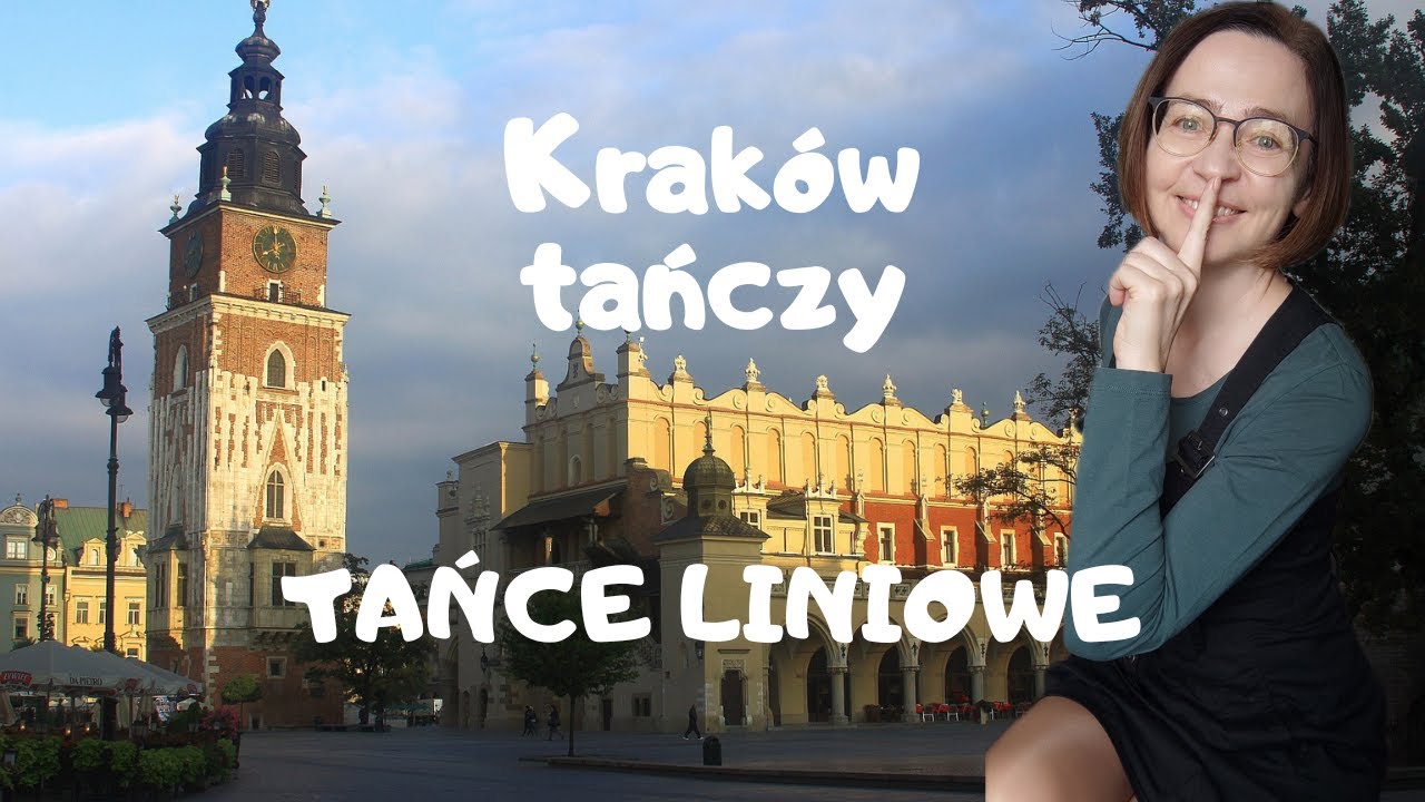 Tańce liniowe na krakowskim Rynku 🤭💃🕺Kraków tańczy 😍