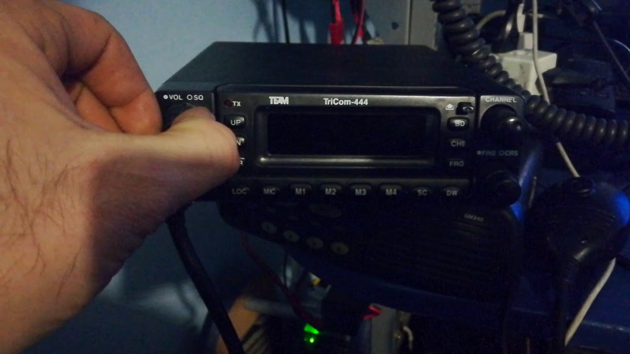 Team tricom 444 CB 27Mhz 400ch 25-29Mhz am fm SSB 5w