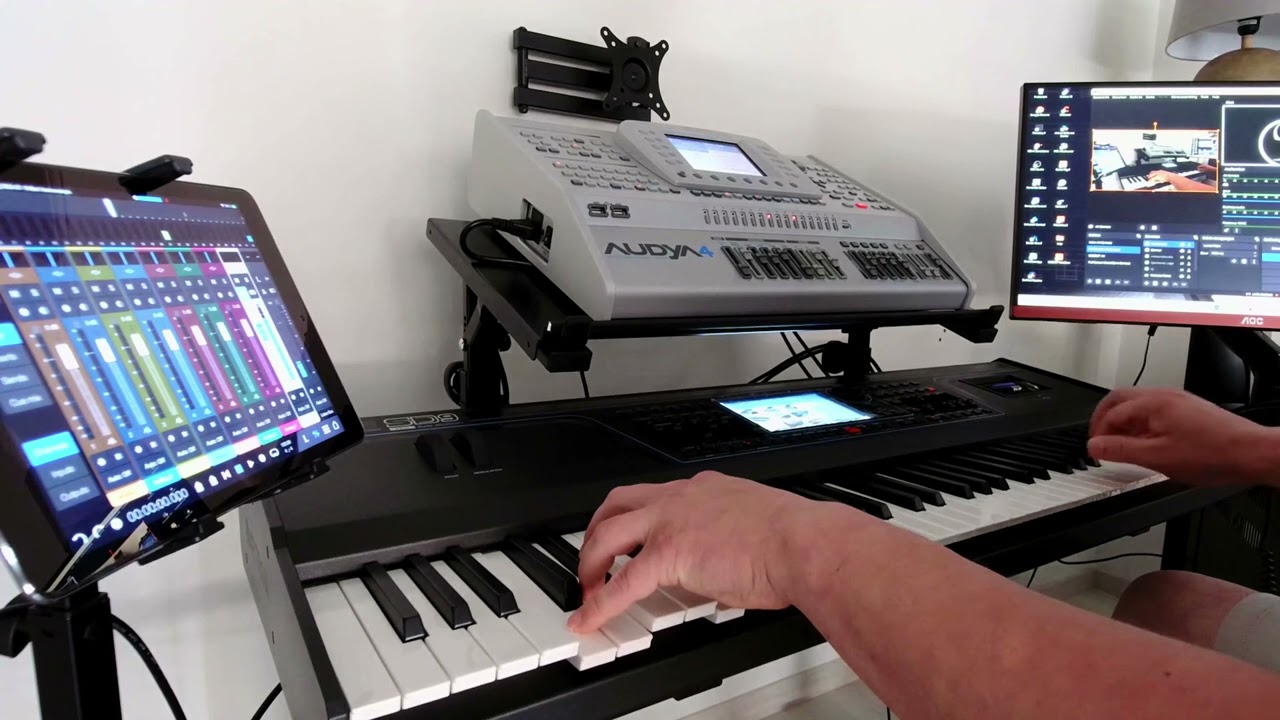 KETRON AjamSonic Piano & Rhodes Sounds on Audya 4
