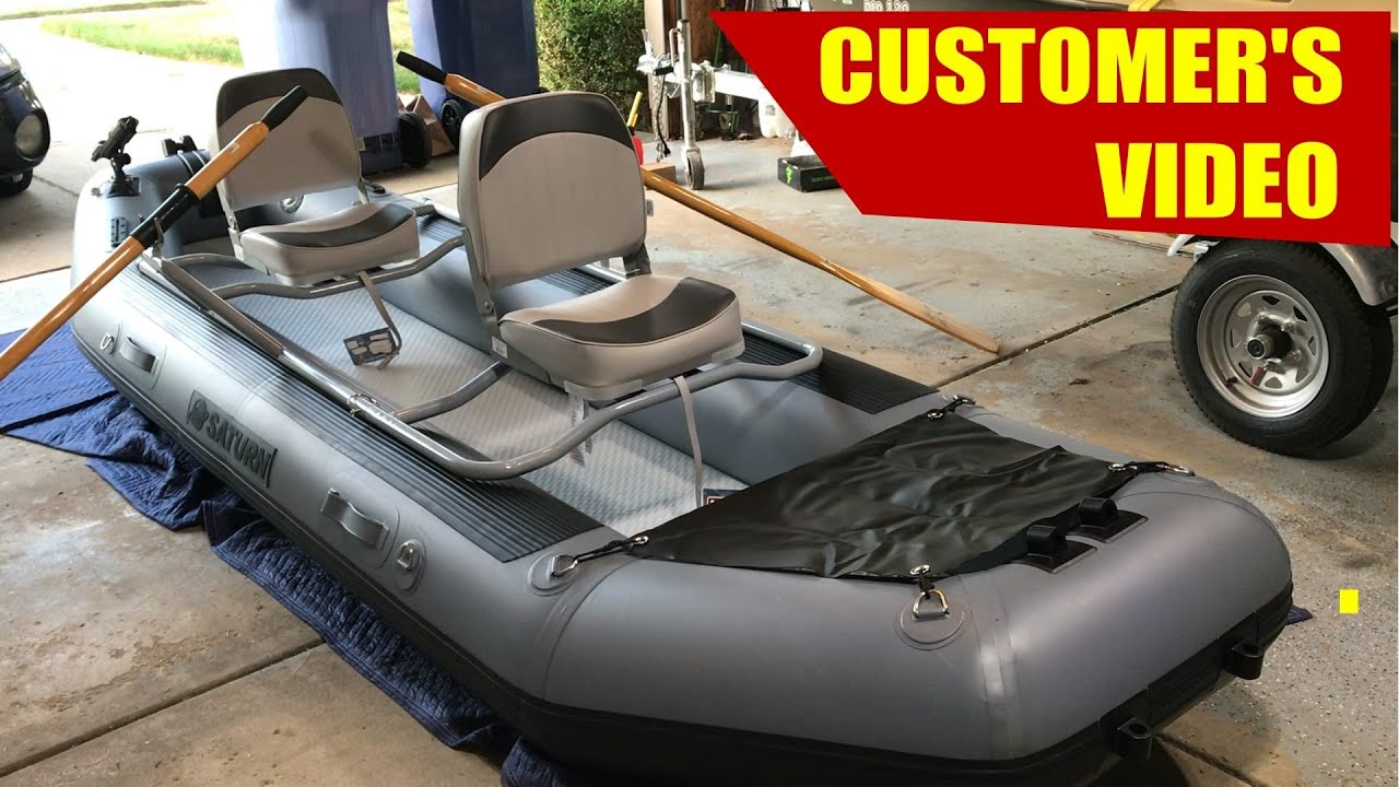 Customer's video of Saturn Fishing Raft FR380.