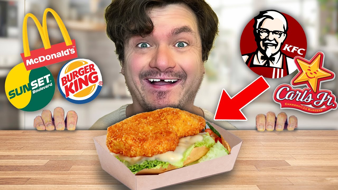 Jeg blander ALLE Fastfoodkæder i Danmark