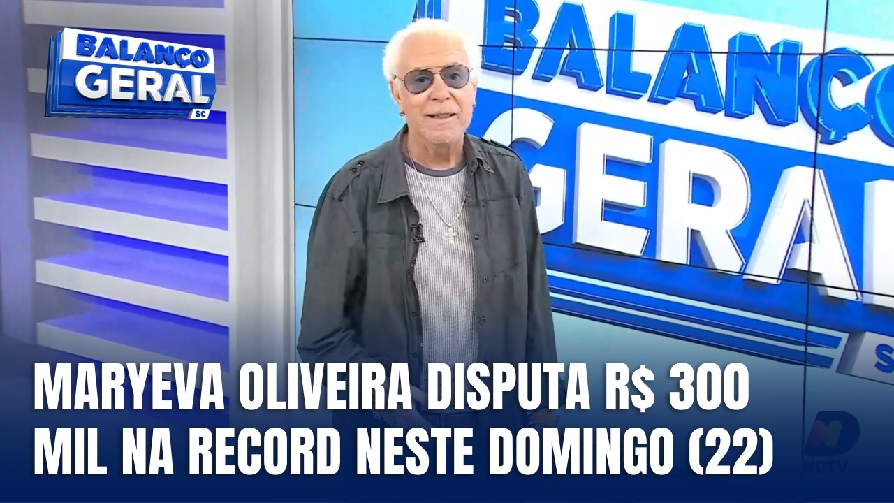 Destaque Cacau Menezes - Maryeva Oliveira participa de programa nacional na Record