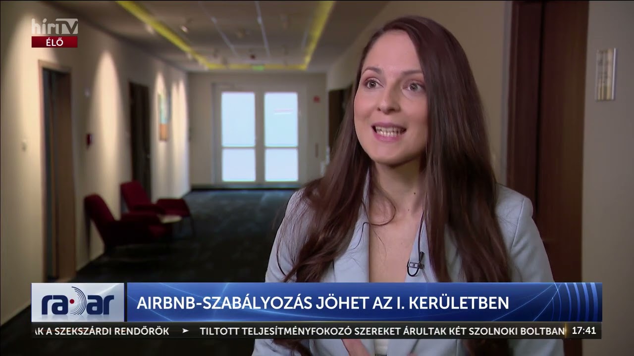 AIRBNB-szabályozás jöhet az I. kerületben - HírTV