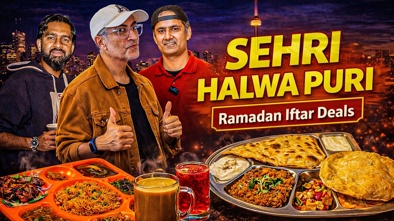 Best Ramadan 2026 Iftar & Sehri Platters in Mississauga 🇨🇦 | $15 Halwa Puri Ridgeway Plaza Ep3