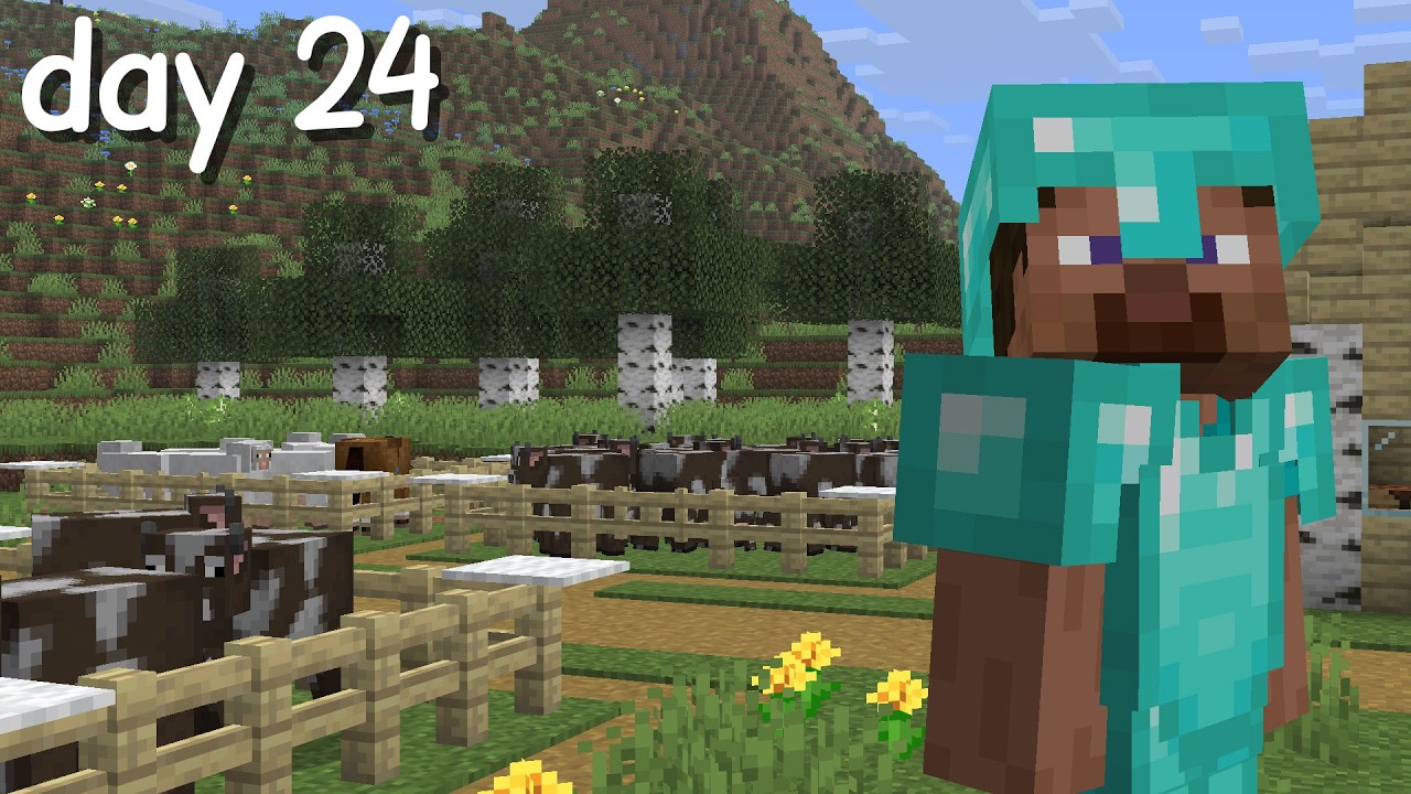 day 24 - I Build Animal Pens and Speak English