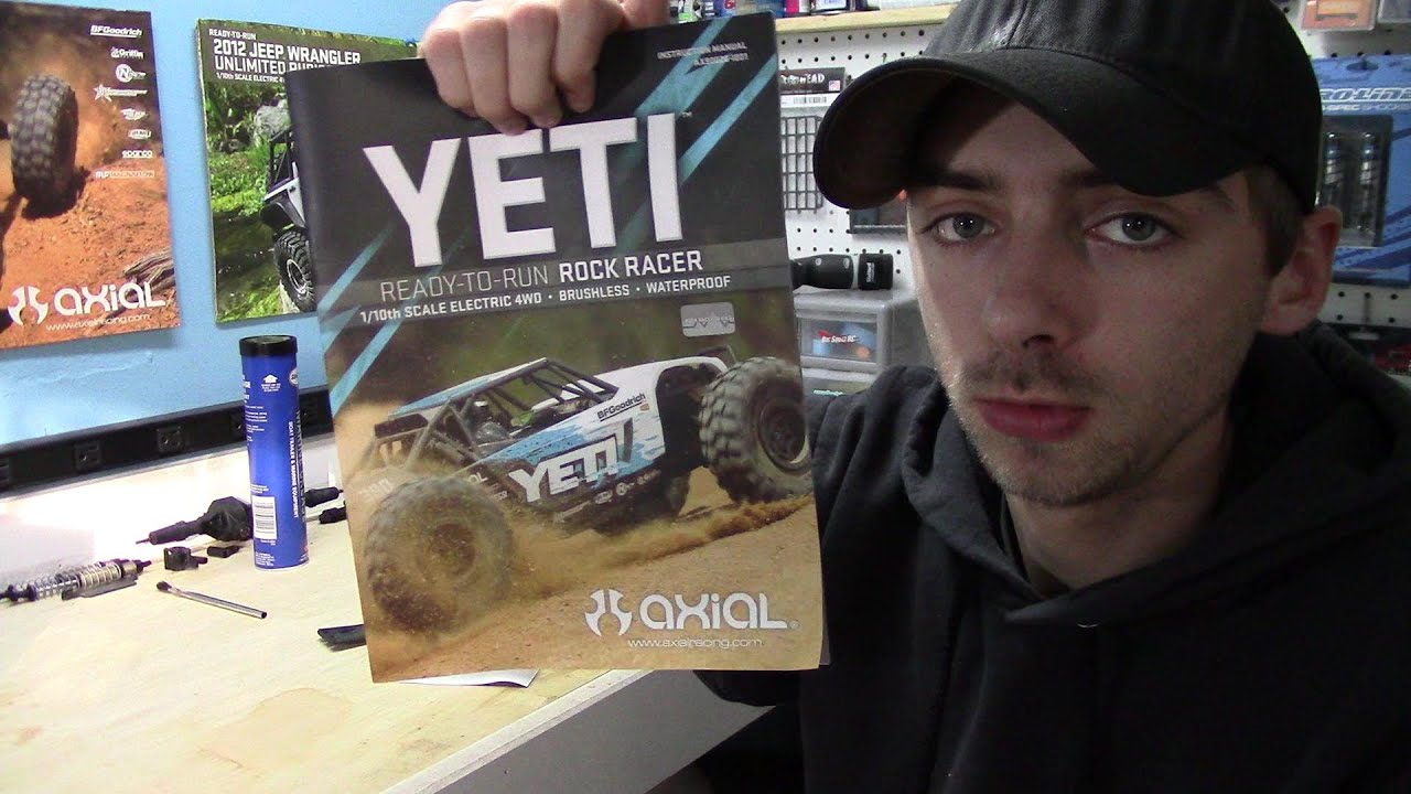 RC Overload - Axial Yeti Upgrade - PT 1 - Front Differential & Carbon Fiber Shock Tower