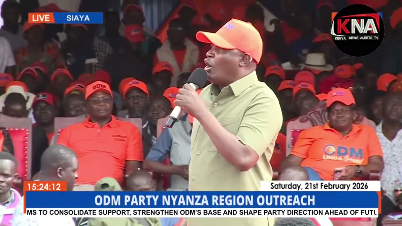 LISTEN TO BITTER MBADI IN SIAYA AFTER COLIDING WITH SIFUNA IN THE SENATE CABINATE VETTING