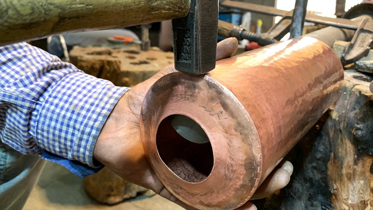 Copper Sheet, Real Hands: A journey into Handmade Functional Beauty