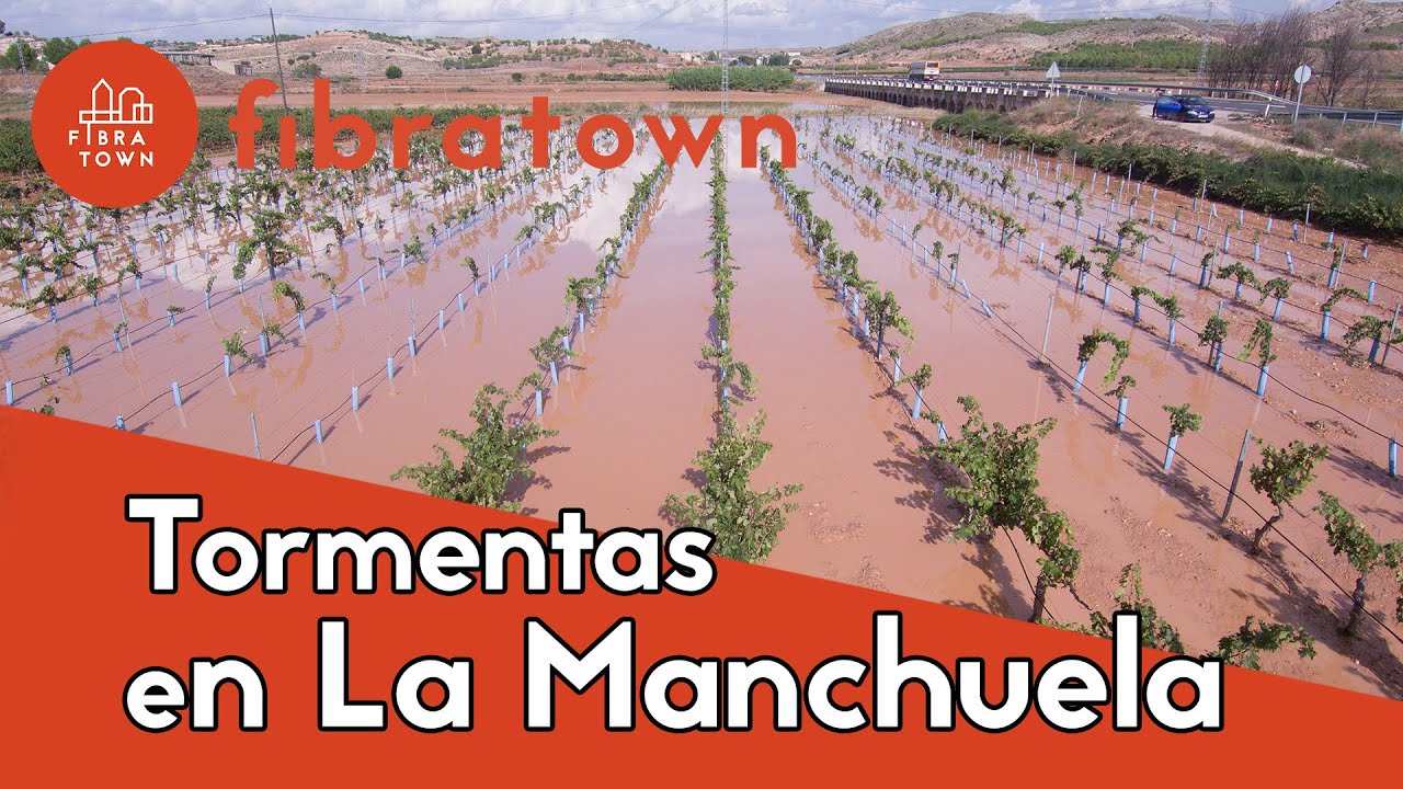 Lluvias en Villamalea, Casas-Ibáñez y Fuentealbilla 2018 | Fibratown