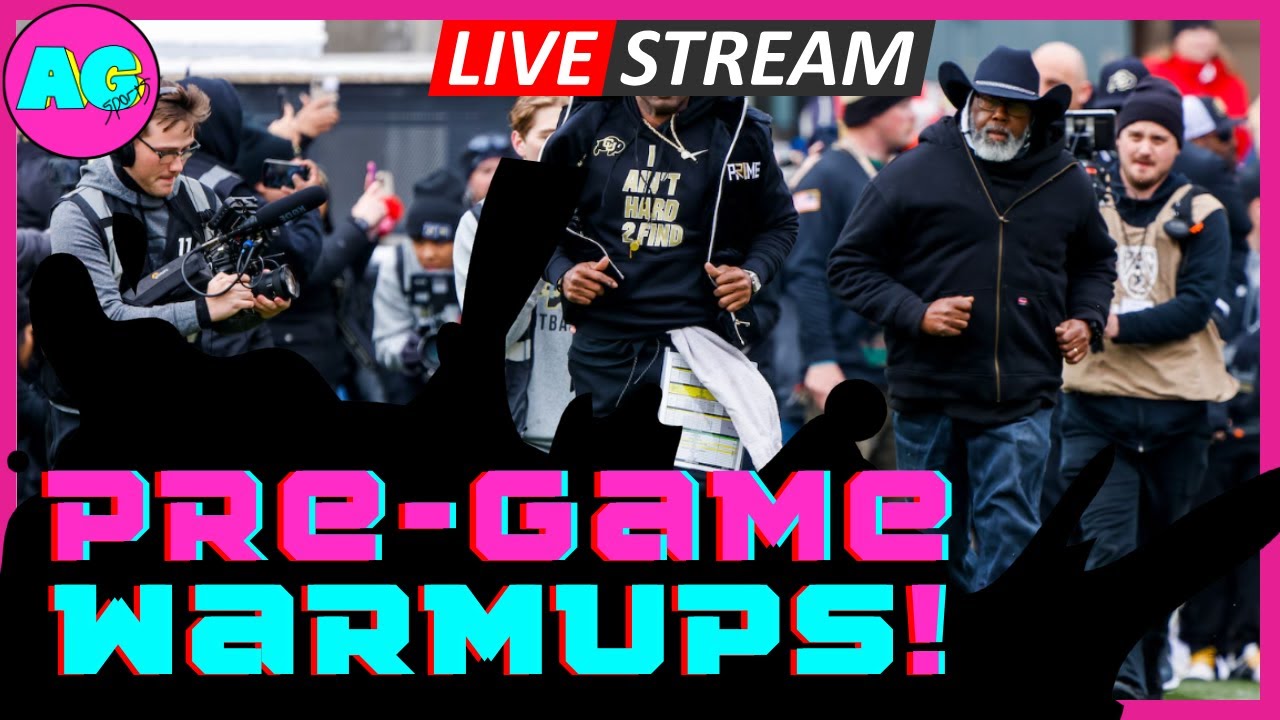 Pregame Warmups vs Wyoming! Alpine Garage Sports is live!