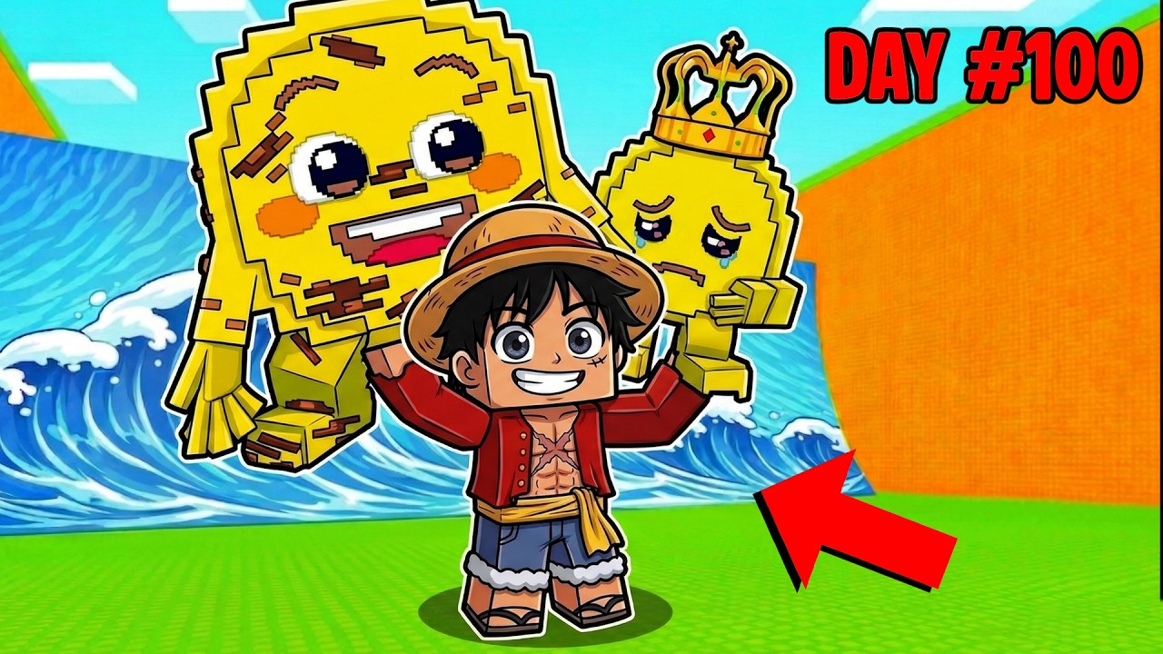 I Spend 100 days in Escape Tsunami for Brainrot Roblox