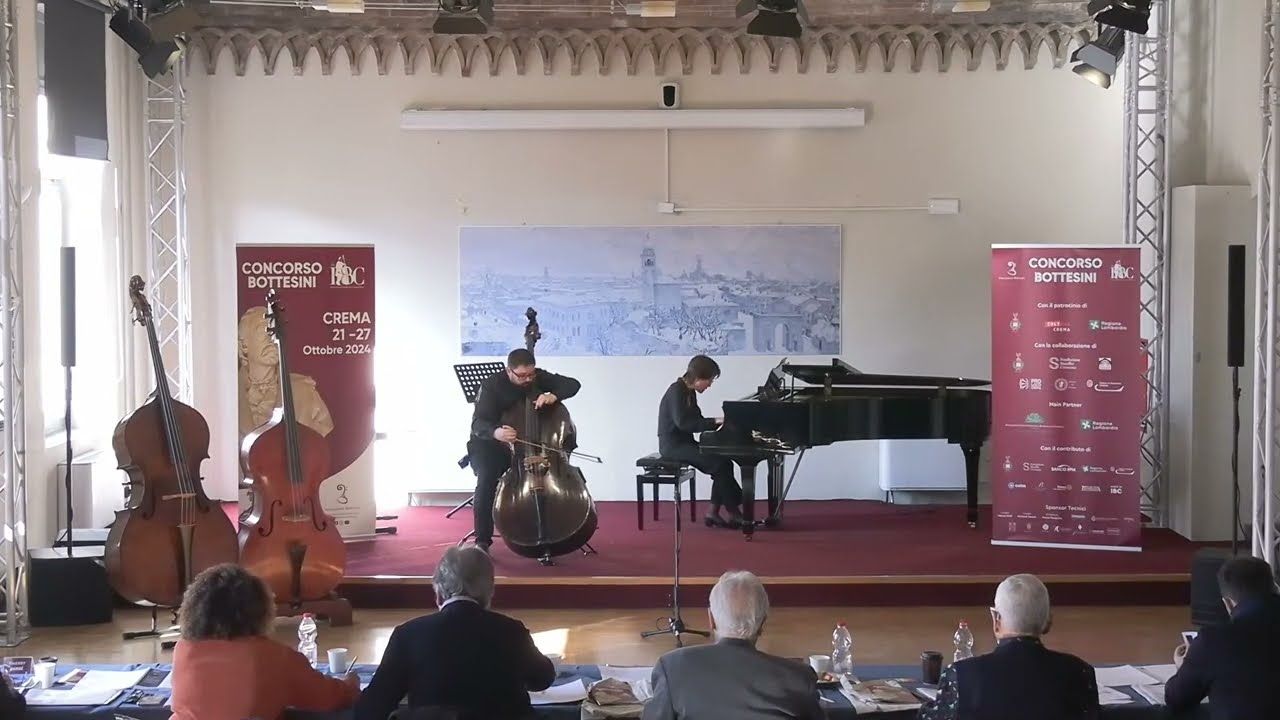 9th INTERNATIONAL BOTTESINI COMPETITION - AUDITION 1°ROUND OCT.22 (AFTERNOON)