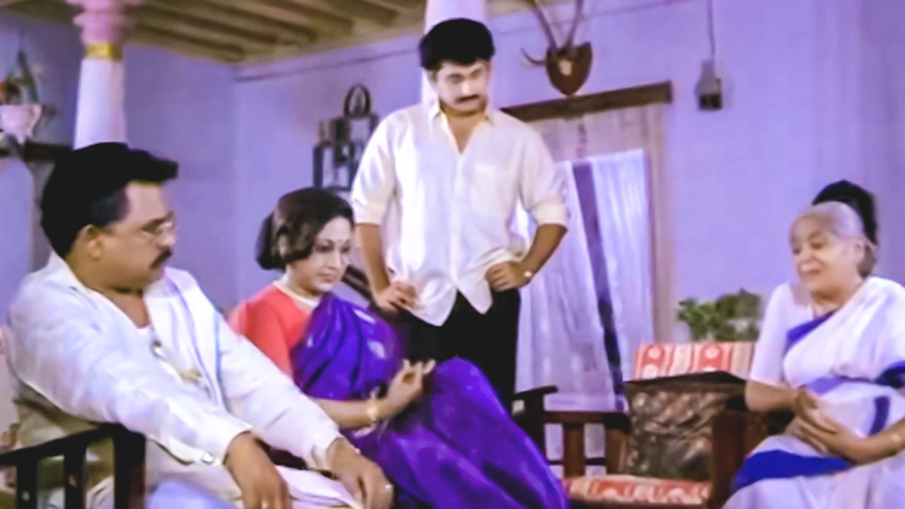 Suman, Vani Viswanath, Vanisri, Paruchuri Venkateswara Rao Comedy/Family Drama Full HD Part 9