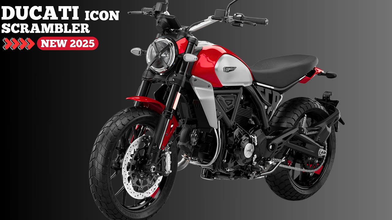 2025 DUCATI SCRAMBLER ICON | A fun bike that is also easy to control.