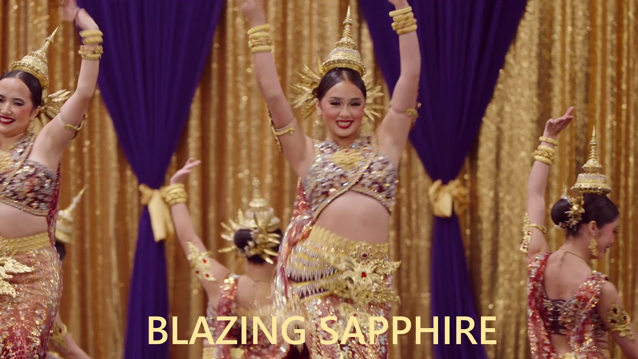 Blazing Sapphire 1st place winner Hmong Madison New Year 2023-2024