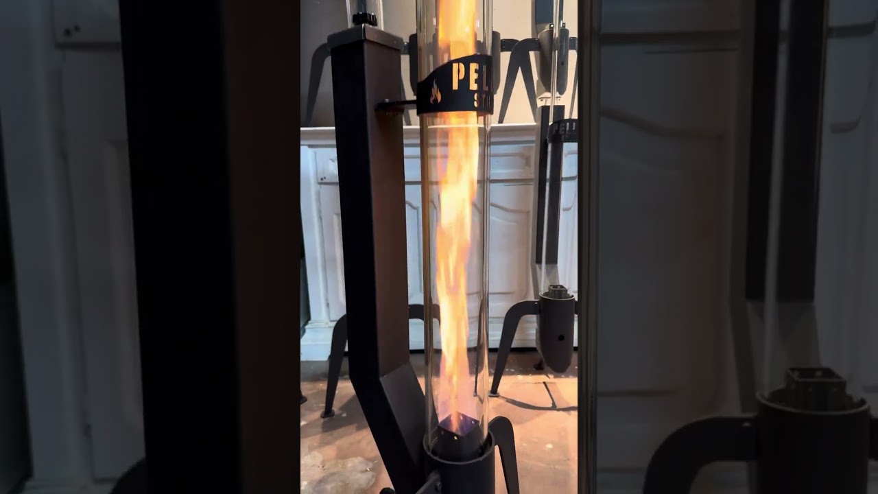 Sıradan Sobalardan Sıkıldınız mı? Yepyeni Bir Deneyim: Camlı Roket Pelet Sobası! 0546 177 6347