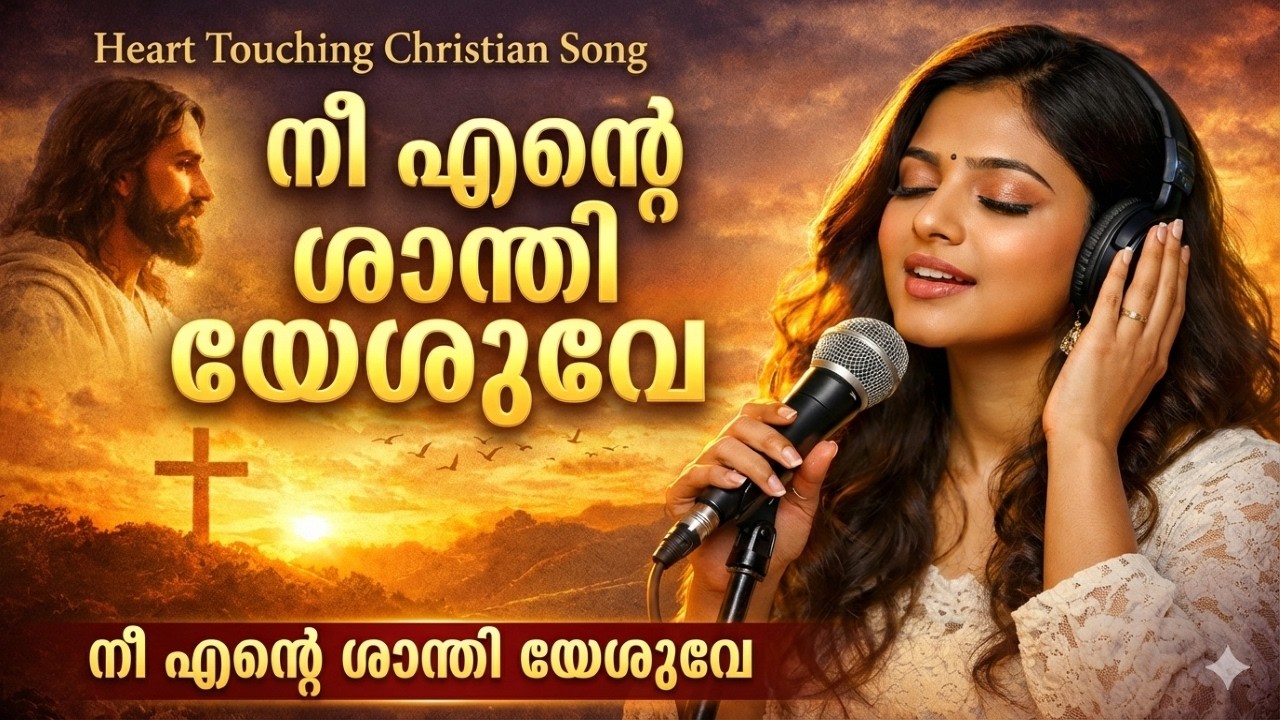 നീ എന്റെ ശാന്തി യേശുവേ | ഹൃദയം തൊടുന്ന ആരാധന ഗാനം | സമാധാനവും പ്രത്യാശയും