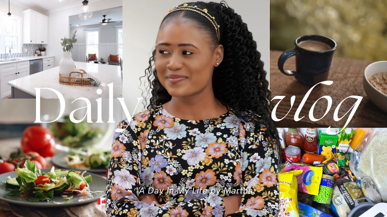Daily Vlog | Quiet morning, Breakfast, Grocery + Cosmetic haul, Cooking dinner 💌