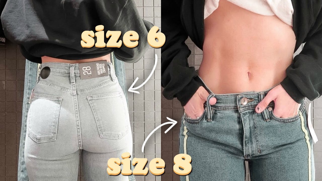 My Jean Size in 6 Different Clothing Stores