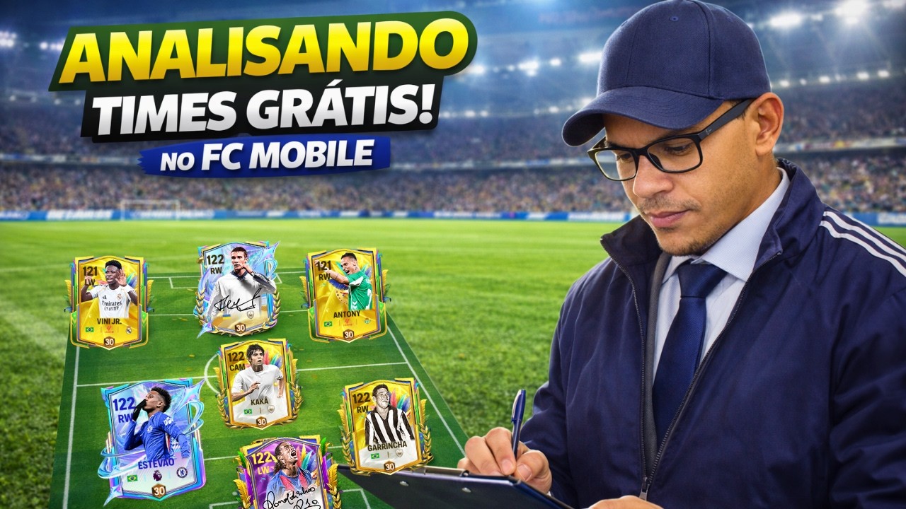 🔥 SEU TIME É BOM OU ILUSÃO? ANALISANDO AO VIVO NO FC MOBILE!