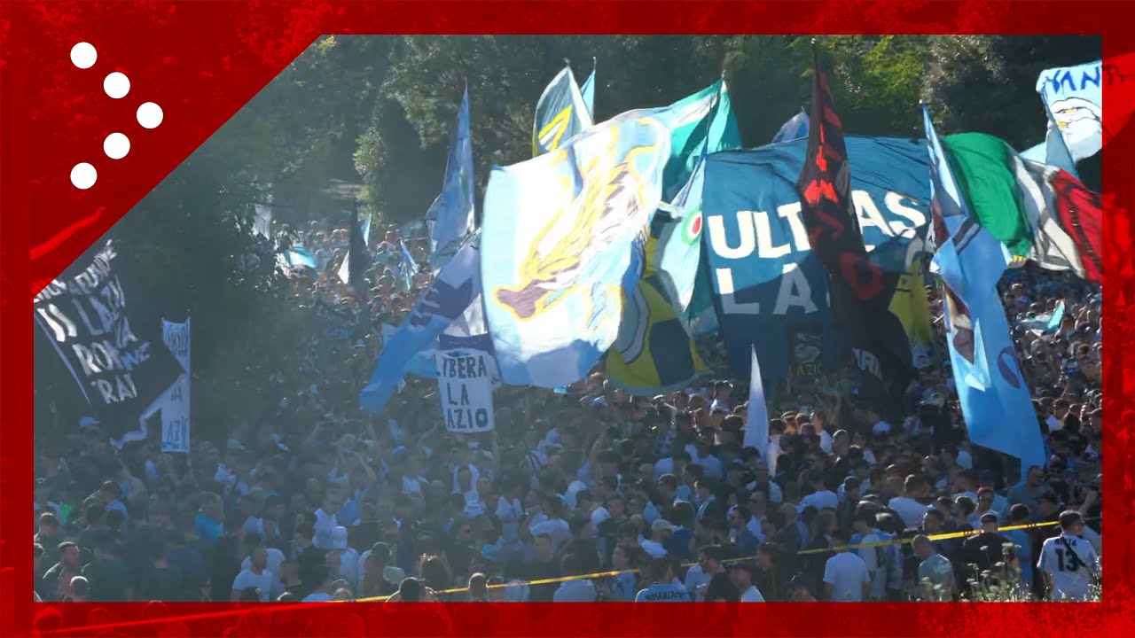 Tifosi della Lazio contro Claudio Lotito, in migliaia protestano davanti al Flaminio