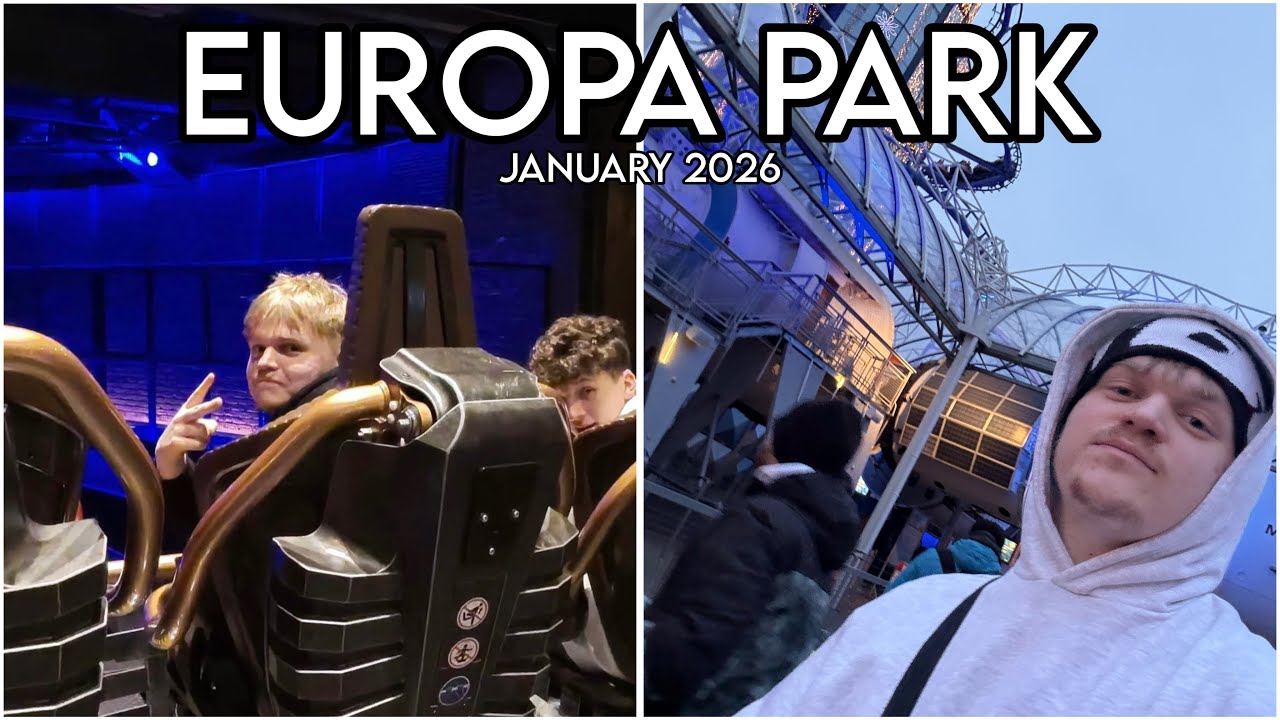 CLOSING WEEKEND (First vlog back!) - Europa Park Vlog January 2026
