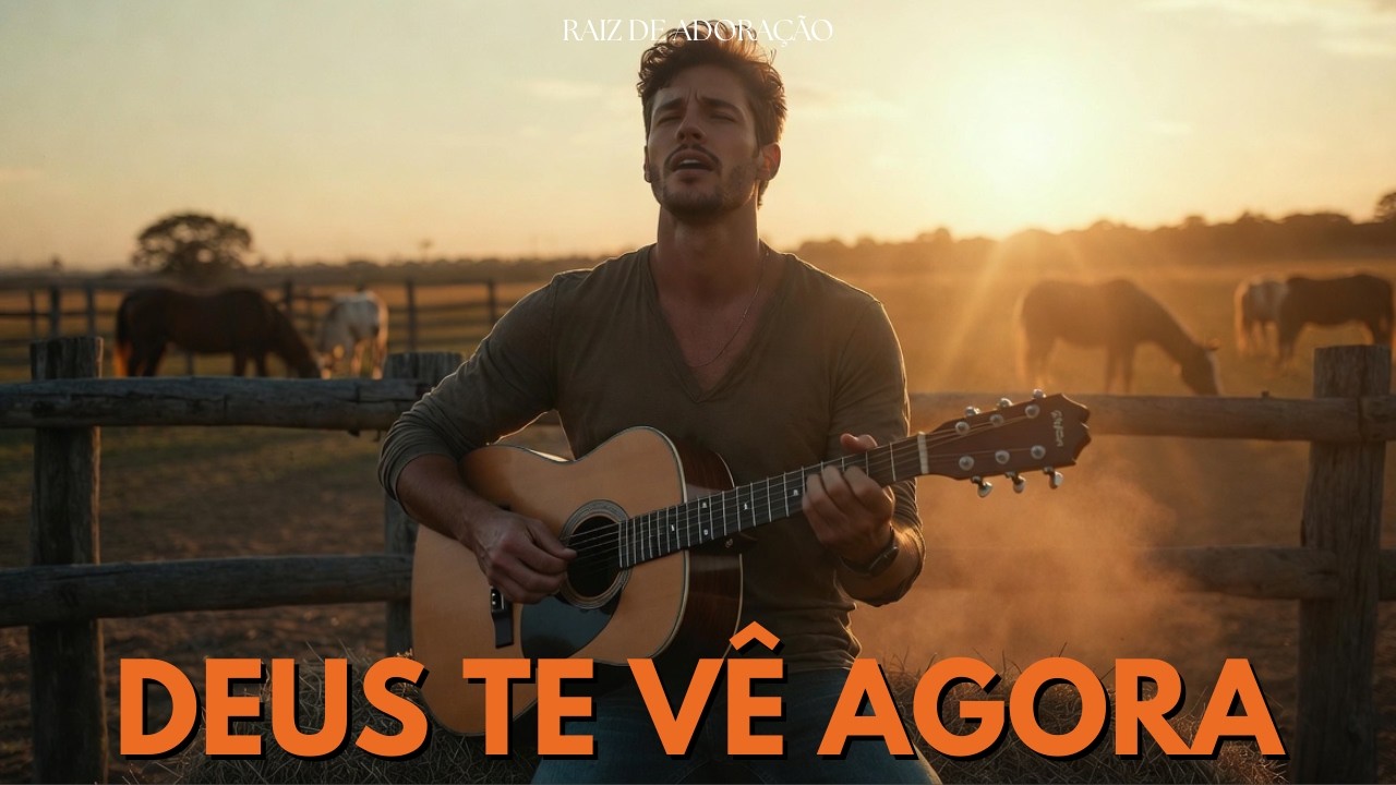 DEUS TE VÊ AGORA 🙏 Louvor Sertanejo Que Vai Falar Diretamente Com Você | Canção de Fé e Esperança